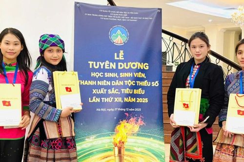 8 học sinh dân tộc thiểu số Lào Cai vinh dự được Tổng Bí thư Tô Lâm gặp mặt, biểu dương vì thành tích tiêu biểu