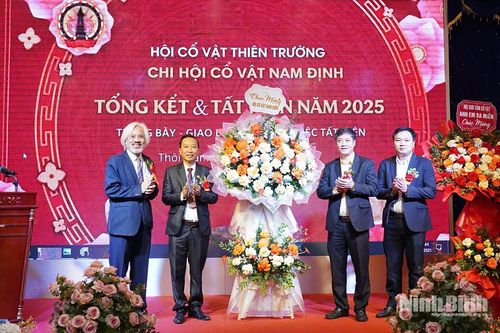 Chi hội Cổ vật Nam Định tổng kết công tác năm 2025