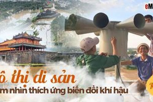 ĐÔ THỊ DI SẢN VÀ TẦM NHÌN THÍCH ỨNG THIÊN TAI - Kỳ 3: Chiến lược cho trăm năm