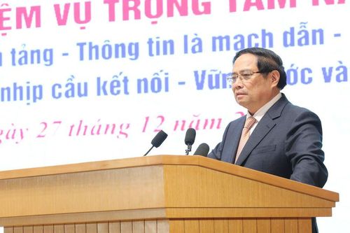 Thủ tướng Phạm Minh Chính dự Hội nghị Tổng kết công tác năm 2025 và triển khai nhiệm vụ năm 2026 của Ngành Văn hóa, Thể thao và Du lịch