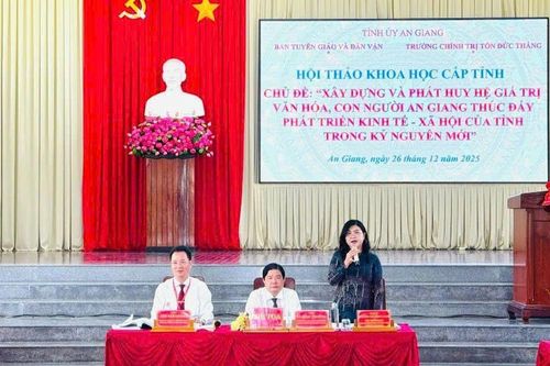 An Giang: Văn hóa và con người là nền tảng tinh thần, động lực và mục tiêu cao nhất của sự phát triển