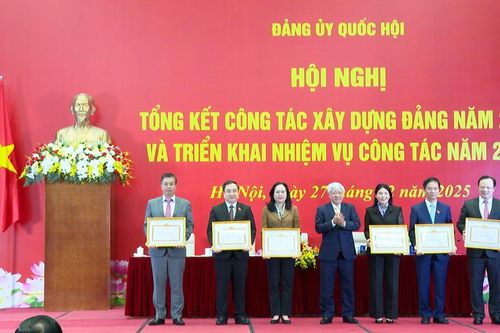 'Dĩ bất biến, ứng vạn biến', Đảng bộ Quốc hội hoàn thành xuất sắc nhiệm vụ 2025