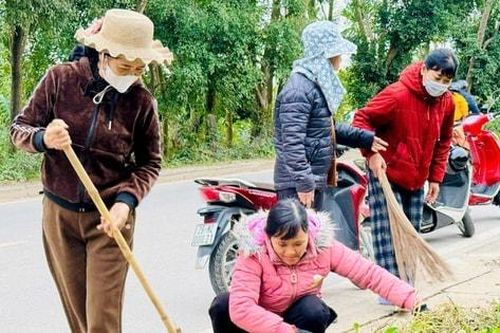 Nam Phù ra quân tổng vệ sinh môi trường, chào mừng năm mới 2026