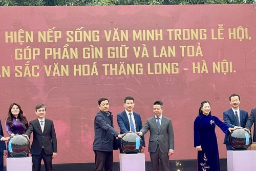 Phát động hưởng ứng thực hiện 'Bộ tiêu chí về môi trường văn hóa trong lễ hội truyền thống'