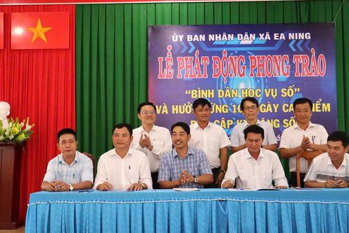 Ea Ning: Giảm nghèo thông tin gắn với chuyển đổi số, giảm tỷ lệ nghèo đa chiều