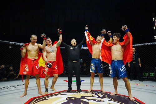 Tam đấu rực lửa, võ sĩ Việt Nam toàn thắng