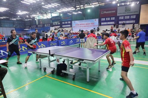 Hơn 100 VĐV tranh tài tại Giải bóng bàn đồng đội đôi các CLB Đà Nẵng năm 2025