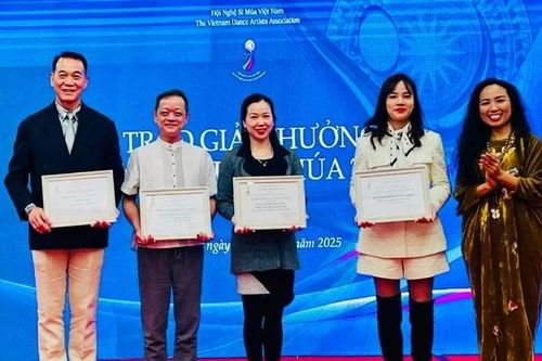 Hội Nghệ sĩ Múa Việt Nam trao Giải thưởng nghệ thuật năm 2025