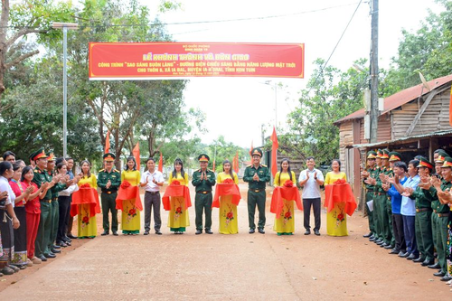 Dấu ấn Đoàn Kinh tế - Quốc phòng 716 trên vùng biên giới Ia Đal