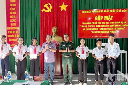 An Giang: Nghĩa tình người lính Biên phòng