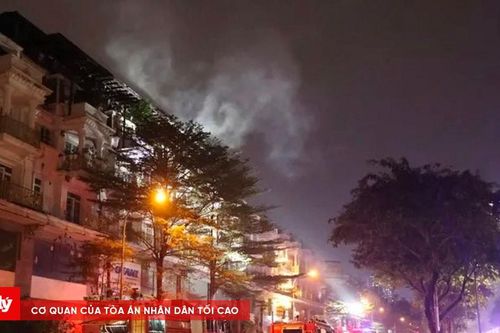 Hỏa hoạn tại khu đô thị Geleximco