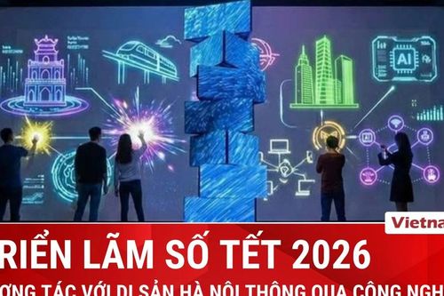 Hà Nội: Không gian triển lãm số mở cửa miễn phí dịp Tết Dương lịch