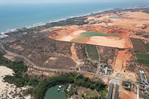 Đã thông xe gần 18km, tuyến ĐT.719B vẫn dang dở vì 3,88km qua mỏ titan