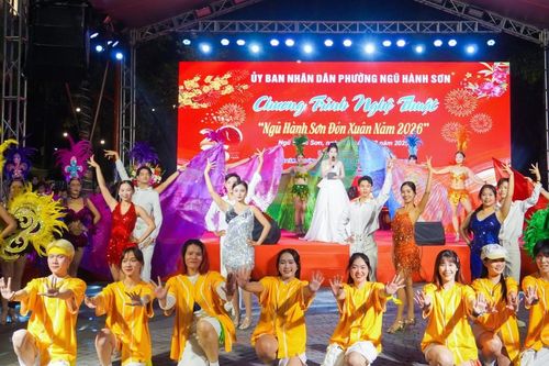 Sôi động Chương trình nghệ thuật 'Ngũ Hành Sơn đón Xuân năm 2026'