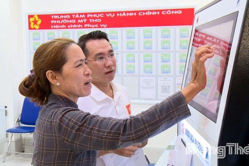 Phường Mỹ Tho: Điểm sáng trong cung cấp dịch vụ công trực tuyến