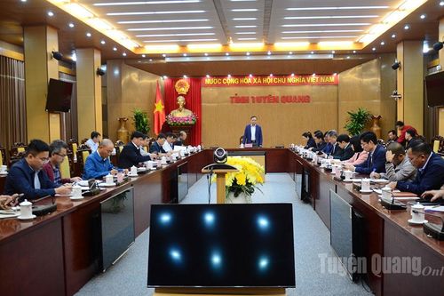 Kiểm điểm tiến độ dự án cao tốc Tuyên Quang – Hà Giang