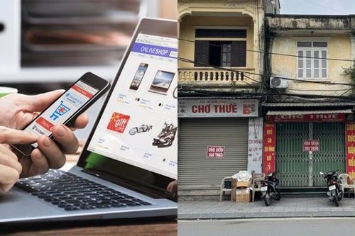 'Cuộc chiến' phố mua sắm và sàn thương mại điện tử