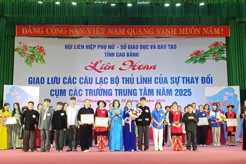 Liên hoan giao lưu các Câu lạc bộ 'Thủ lĩnh của sự thay đổi' năm 2025