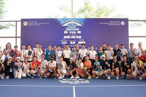 Sôi động giải 'Bình Trưng Pickleball Championship 2025'
