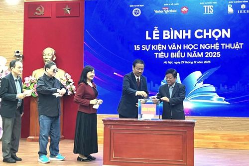 Bình chọn 15 sự kiện Văn học nghệ thuật tiêu biểu năm 2025