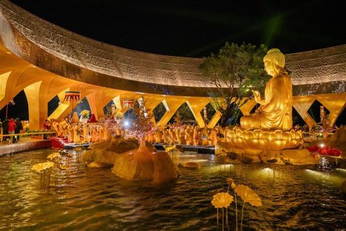 Núi Bà Đen, Tây Ninh tổ chức Lễ an vị Tôn tượng Đức Phật Câu Na Hàm Mâu Ni