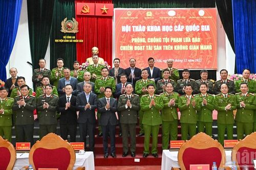 Hội thảo khoa học về phòng, chống tội phạm lừa đảo chiếm đoạt tài sản trên không gian mạng