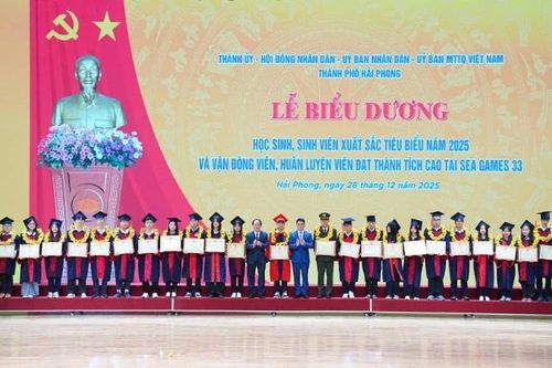 Hải Phòng vinh danh học sinh, sinh viên, vận động viên, huấn luyện viên xuất sắc tiêu biểu