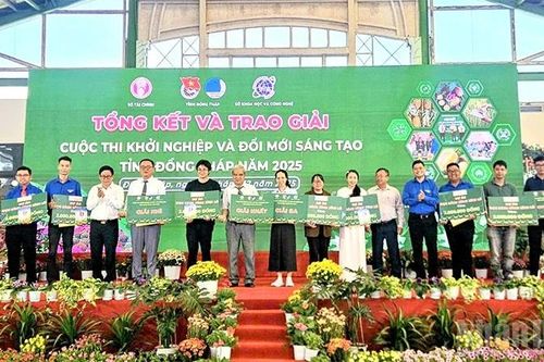 Đồng Tháp: Trao giải Cuộc thi Khởi nghiệp và đổi mới sáng tạo