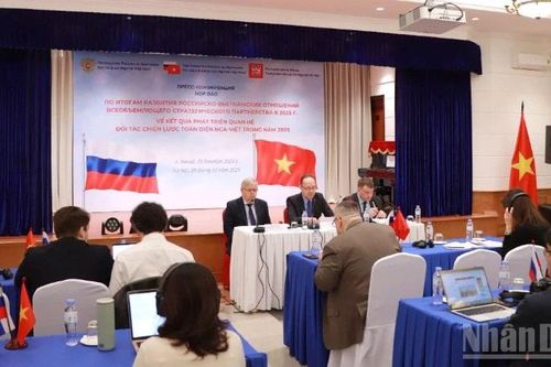 Quan hệ Việt-Nga tiếp tục được củng cố, phát triển mạnh mẽ trên nhiều lĩnh vực