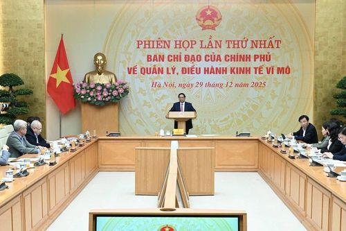 Thủ tướng Phạm Minh Chính chủ trì Phiên họp Ban Chỉ đạo của Chính phủ về điều hành kinh tế vĩ mô