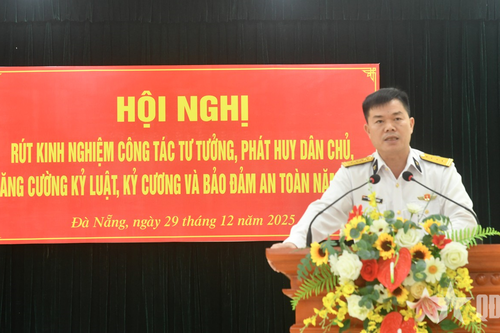 Trung đoàn 351 (Vùng 3 Hải quân): Bám sát đời sống cán bộ, chiến sĩ giúp ngăn ngừa vi phạm pháp luật, kỷ luật
