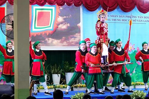 Đưa nghệ thuật truyền thống đến với học sinh, sinh viên