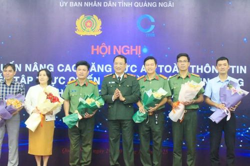 Ra mắt Đội Ứng cứu sự cố an toàn thông tin mạng tỉnh Quảng Ngãi