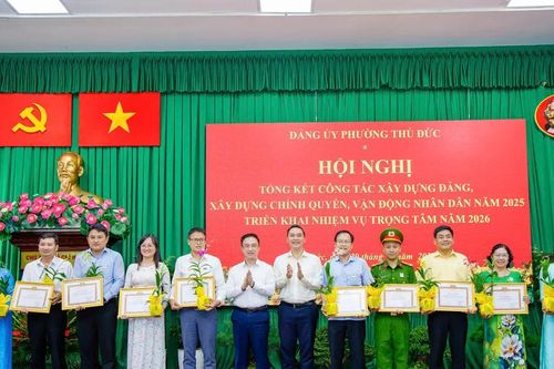Năm 2026, phường Thủ Đức (TPHCM) phấn đấu triển khai 3 công trình trọng điểm