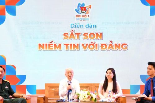 Sắt son niềm tin với Đảng