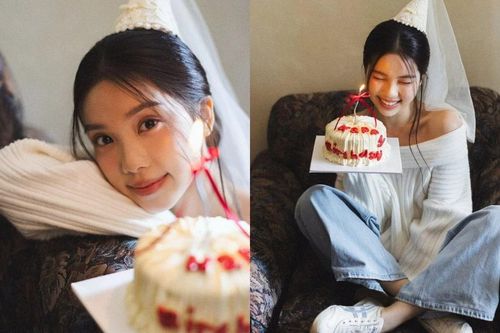 'Nàng thơ' Trịnh Hà Vi đốn tim với bộ ảnh chào tuổi 25 ngọt ngào