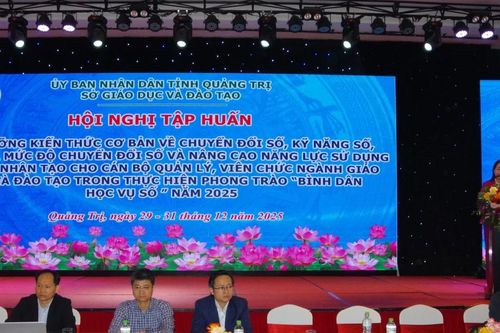 Ngành Giáo dục Quảng Trị chủ động nâng cao năng lực số