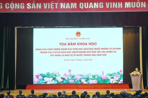 Nâng cao chất lượng giảng dạy GDQPAN trong các cơ sở giáo dục nghề nghiệp