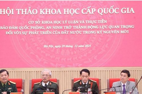 Quốc phòng, an ninh trở thành động lực quan trọng cho phát triển đất nước trong kỷ nguyên mới