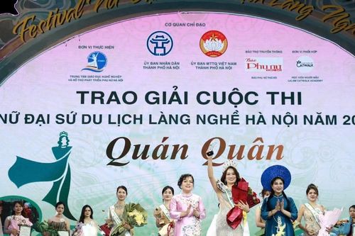 Nữ Đại sứ du lịch làng nghề: Khi phụ nữ kể câu chuyện di sản Thủ đô