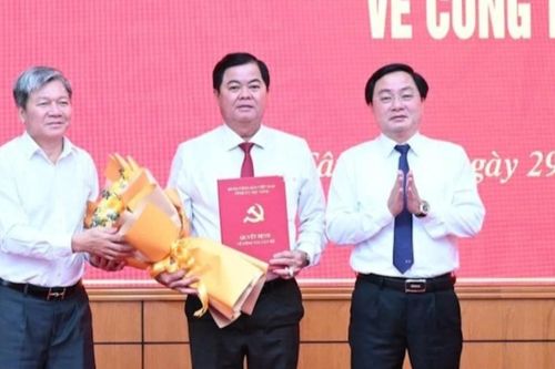 Tây Ninh có tân Chủ nhiệm Ủy ban Kiểm tra tỉnh quê ở Vĩnh Long