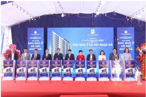 Phú Thọ khởi công dự án nhà ở xã hội Ngọc Hà