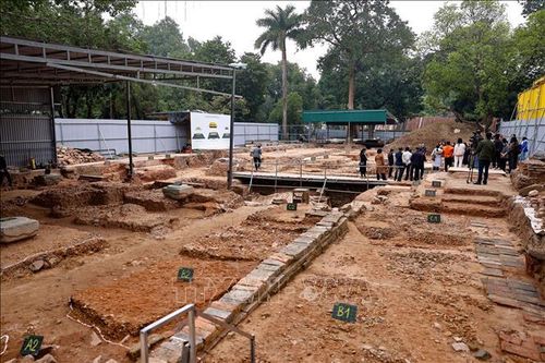 Công bố kết quả khảo cổ khu vực nền điện Kính Thiên năm 2025