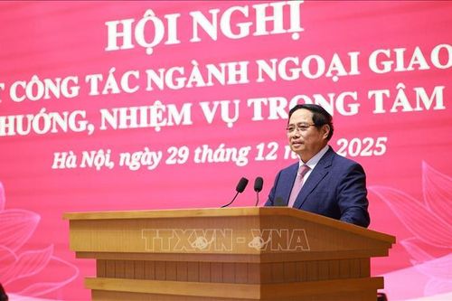 Thủ tướng Phạm Minh Chính: Phải đẩy mạnh triển khai chiến lược đối ngoại toàn diện ở tầm cao mới