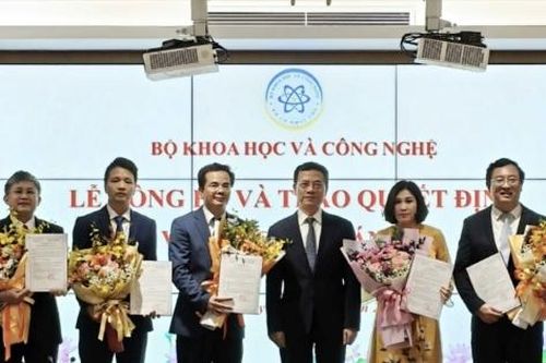 Tin nhân sự: Bộ Khoa học và Công nghệ bổ nhiệm nhiều cán bộ