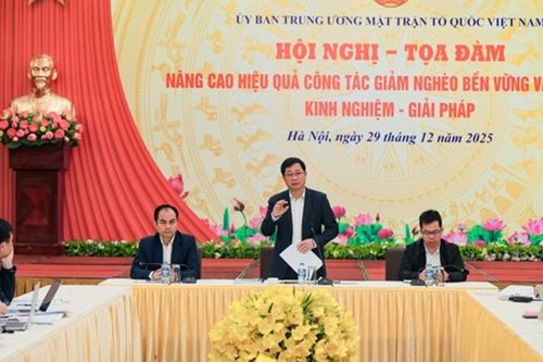 Nâng cao hiệu quả công tác cứu trợ và giảm nghèo bền vững