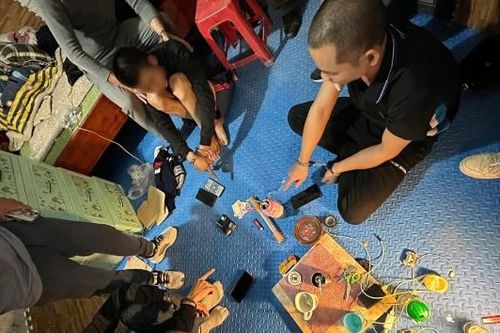 Bắc Ninh: Triệt phá ổ nhóm mua bán, tổ chức sử dụng, tàng trữ trái phép ma túy