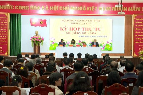 HĐND lâm thời phường An Khê thông qua 6 nghị quyết