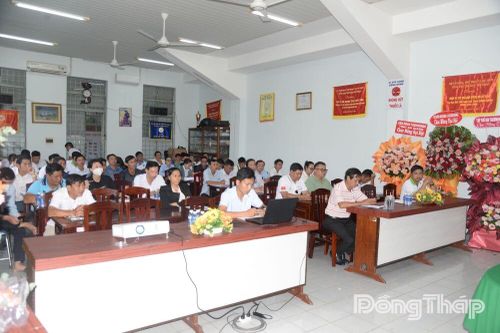 Họp các đoàn tham dự Giải Việt dã Ấp Bắc lần thứ 41 năm 2026