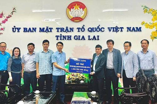 Bộ Xây dựng hỗ trợ 1 tỷ đồng giúp tỉnh Gia Lai khắc phục hậu quả thiên tai